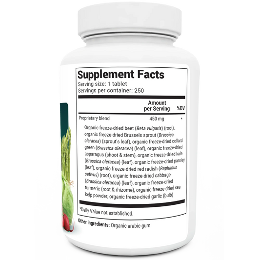 Greens Superfood Cruciferous Blend 250 Tablets