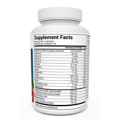 Whole Food Multivitamin with Minerals (Previously known as Keto Energy)