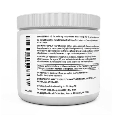 Electrolyte Powder Natural Grape 50 servings