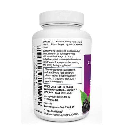 Advanced Immune Support with Elderberry – 1000 mg of Black Elderberry with Vitamin D3 & Zinc