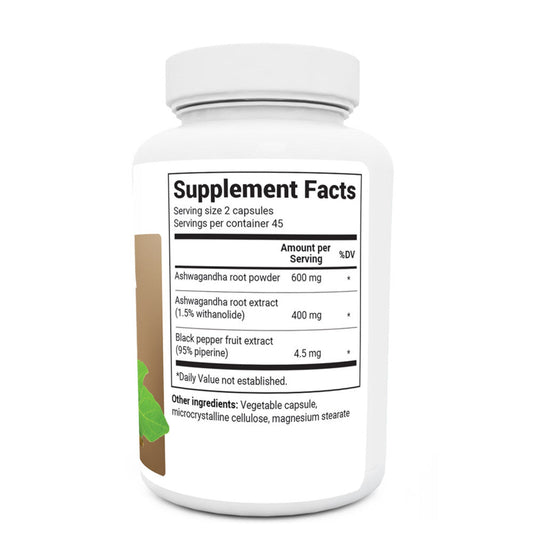 Ashwagandha with Black Pepper