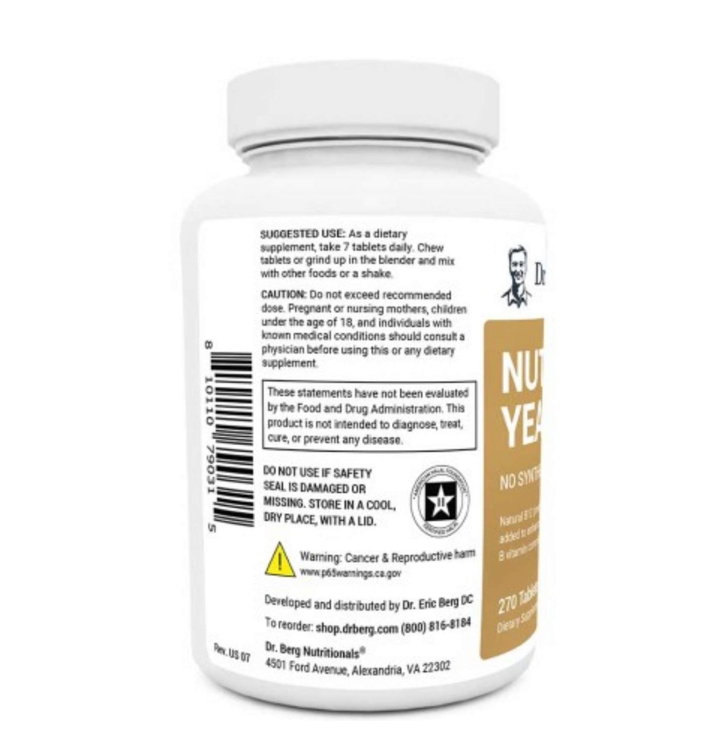 Nutritional Yeast Tablets