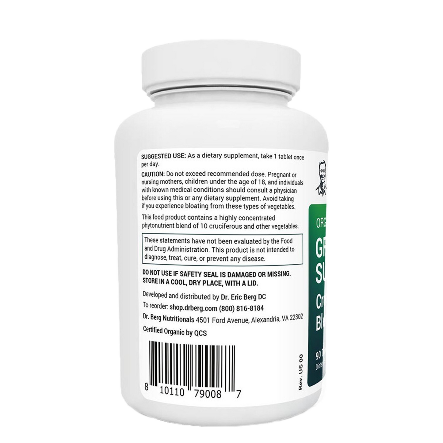 Greens Superfood - Cruciferous Blend 90pc