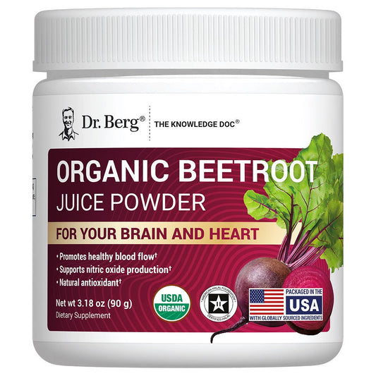 Organic Beetroot Juice Powder – Raw, Fresh, USDA Organic