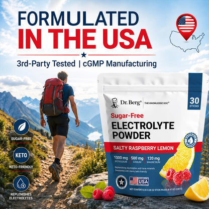 Electrolyte Powder Salty Raspberry Lemon