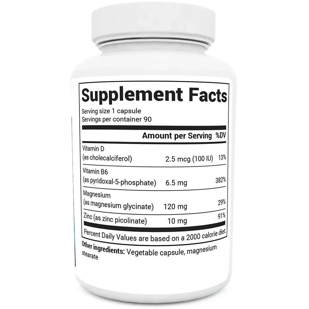 Magnesium Glycinate 120 mg - 90 Capsules