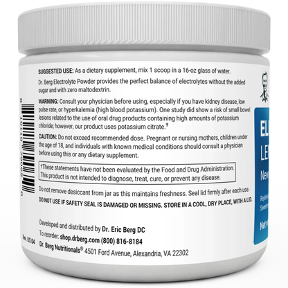 Electrolyte Powder Lemonade 50 servings