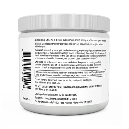 Electrolyte Powder Strawberry Lemonade Electrolyte 50 Serv