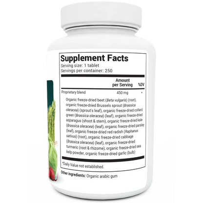 Greens Superfood Cruciferous Blend 250 Tablets